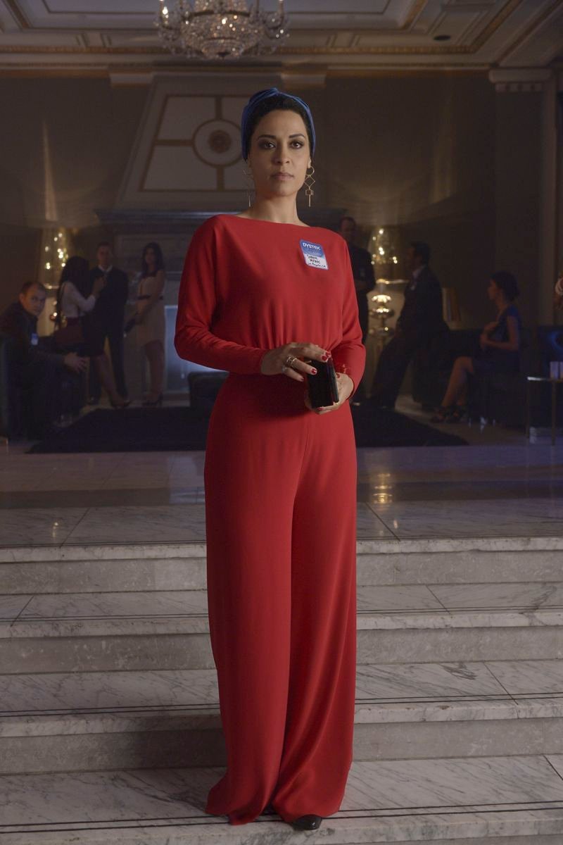 QUANTICO - "Found" - The trainees leave campus for the first time while undergoing their first undercover assignment. With an evening full of unpredictable events, Alex and Ryan find themselves getting close while the recruits' skills are tested. In the future, Alex decides to tell her side of the story and sits down for her first public interview leaving everyone watching to wonder who is really telling the truth, on "Quantico," SUNDAY, OCTOBER 25 (10:01-11:00 p.m., ET) on the ABC Television Network. (ABC/Phillippe Bosse)
YASMINE AL MASSRI